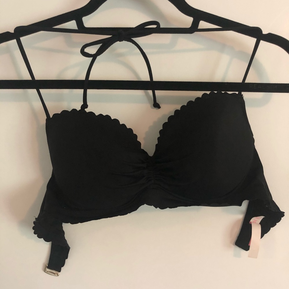 32D Victoria’s Secret black bikini top!